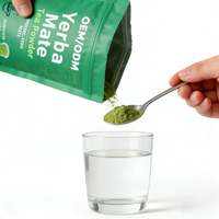 Wholesale Yerba Mate Instant Tea Powder Food Grade Customizable Quantity 24-Month Shelf Life