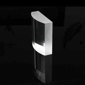 Lente Cilíndrica <span class=keywords><strong>Plano</strong></span> Convexa de Sílice Fundida Cuadrada JGS1 con Recubrimiento Anti-Reflejante UV - Product Image 3
