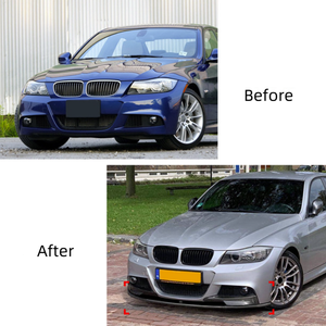 2026 Modificación de carrocería de alta calidad 3 Series E90 <span class=keywords><strong>E91</strong></span> LCI M Sport 2009-2012 Pala frontal de labio delantero Paquete frontal Ángulo Refit - Product Image 3