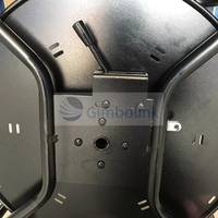 Bobine de câble à fibre optique blindée Gimbo BT-03, Tambour à fibre optique BT, Bobine de câble à fibre optique en cuivre toronné pour chariot plat, Bobine de traînage