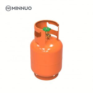 OEM Disponible ISO Estándar 12LB 5kg Industrial LPG Cilindro de gas para Dominicana - Product Image 1
