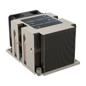 Enfriador de CPU para Plataforma LGA3647, 2U4 Tubos de Calor, Ventilador Lateral de Escritorio, 120x120x25mm, Disipador de Calor de Cobre y Aluminio - Product Image 2
