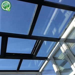 Verrière en verre pour serre, fabricant OEM direct, véranda en aluminium avec verre résistant à la chaleur - Product Image 1