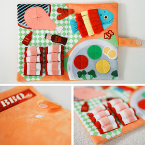 Köpek snuhide gizlemek ve kitap serisi barbekü menü köpek bulmaca oyuncak aramak - Product Image 2