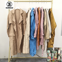 Ropa de segunda mano Pacas De Ropa Americana Mixta Premium Ropa de segunda mano Americana Chaqueta cortavientos usada