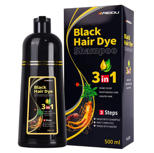 Meidu Brand Instant Dye Color Dye Gray Coverage Shampoo - Product Image 1