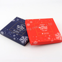 Fenêtre transparente décoration Unique bonbon cadeau noël boîte d'emballage pour œufs au chocolat