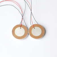 YUHAI Capteur de vibration piézoélectrique à petit volume, actionneur à disque céramique PZT-51 à longue durée de vie, allumage acoustique sous-marin à faible puissance