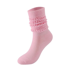 Großhandel: Einfarbige Extra Lange Slouchy Scrunch Socken für Mädchen und Frauen – Kundenspezifische Ausführungen - Product Image 6