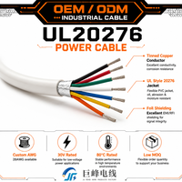 Kabel Sinyal Terproteksi UL20276 Kawat Twisted Pair untuk Motor Servo Encoder Kontrol Gerak Mesin Kamera Visi Robot Sambungan