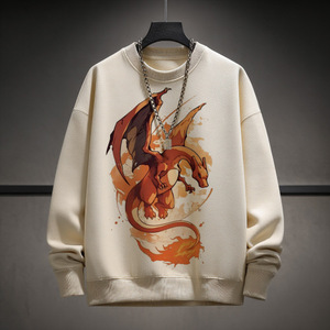 เสื้อสเวตเตอร์ผู้ชายไซส์ใหญ่ พิมพ์ลายดิจิตอล 3 มิติ โพลีเอสเตอร์ แขนปกติ ดีไซน์คาร์เนวาลใน Kln - Product Image 5