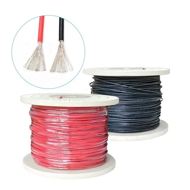 6mm2 Pv Solar Battery Cable Wire for Solar Panel TUV High Voltage Power Wire 4mm 6mm Solar Cable