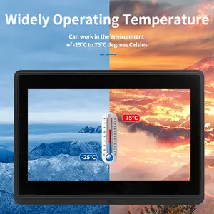 <span class=keywords><strong>Monitor</strong></span> <span class=keywords><strong>Touch</strong></span> Screen <span class=keywords><strong>Portatile</strong></span> Impermeabile da 7 Pollici con Custodia Protettiva in Metallo - Product Image 4