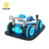 Eplay Nouveau Modèle Simulateur de Voitures Tamponneuses à Dérapage en Fibre de Verre Anglais 360 Degrés pour Parc d'Attractions pour Enfants Jeu à Monnayeur