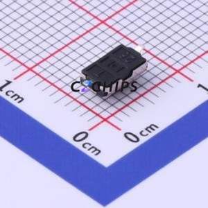 GT-TC060B-H025-L1 Tactile Switch SMD,6.1x3.5mm Switch Single Pole Single Throw Rectangle Button 2.5N Vertical Mount - Product Image 2