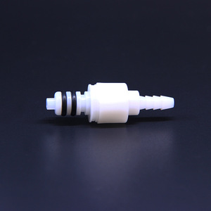 MFPF <b>Quick</b> <b>Connector</b> IMD1604HB 1/4 In Single-Lobed Check Valve For Water Air Oxygen Straight-Through Stop Use - Product Image 3