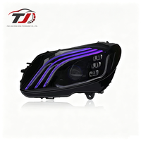 Kit de modernisation de phares projecteurs LED à triple bande DRL Maybach 8000 Lumens 6000K pour Mercedes Classe C W205 2015-2021