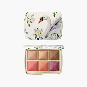 พาเลทบลัชออนเนื้อละเอียด 6 สี ยี่ห้อ H รุ่นใหม่มาแรงสำหรับการค้าต่างประเทศ (สีแดงม้า หงส์ กวาง สุนัขจิ้งจอก นาฬิกาทราย) รุ่นลิมิเต็ด - Product Image 6