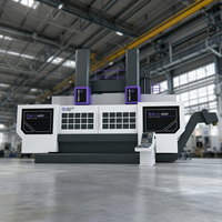 Machine de découpe industrielle en métal de haute qualité pour composants de grand diamètre, tour CNC vertical CVT12600