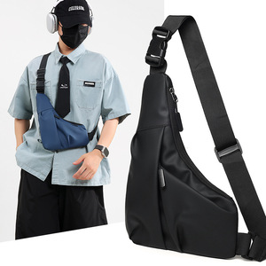 Bolsa de Viagem Antifurto <span class=keywords><strong>Slim</strong></span> Sling <span class=keywords><strong>Bag</strong></span>, Bolsa Transversal para Homens e Mulheres, Bolsa de Peito Casual Impermeável para Viagem - Product Image 1