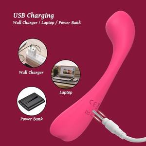 Vibratore Punto G Flessibile in Silicone, Potente Stimolatore Clitorideo, Massaggiatore Personale per Masturbazione Femminile, Giocattolo Sessuale - Product Image 3