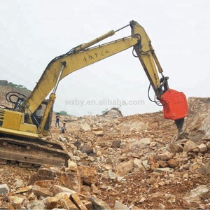 Moteur de décompacteur hydraulique excentrique haute fréquence <span class=keywords><strong>multifonction</strong></span> Beiyi pour excavatrices de 20 à 45 tonnes, 1300 tr/min, pour la construction routière - Product Image 6