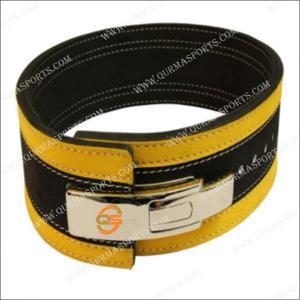 Cinturón de palanca de cuero para levantamiento de pesas, cinturón de entrenamiento para culturismo, Fitness y gimnasio - Product Image 5