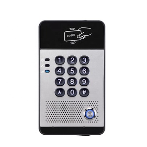 Alimenté <span class=keywords><strong>par</strong></span> PoE sonnette extérieure intelligente ip <span class=keywords><strong>téléphone</strong></span> <span class=keywords><strong>interphone</strong></span> système - Product Image 2