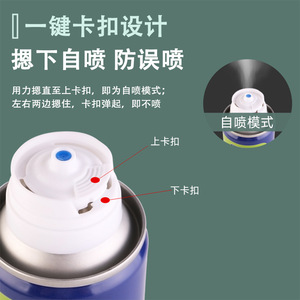 สเปรย์ปรับอากาศจุนชาง 100 มล. กำจัดแบคทีเรีย สำหรับใช้ภายในรถยนต์ - Product Image 5