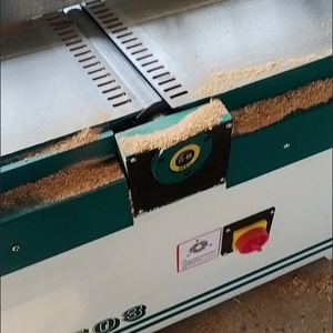 Raboteuse à bois électrique à lame hélicoïdale en fonte, tête de coupe spirale MB504, pour rabotage et dégauchissage du bois - Product Image 6