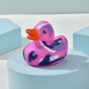 Lot en gros de canards en caoutchouc camouflage de 2 pouces, personnalisables avec logo, pour l'île, assortiment d'une douzaine - Product Image 5