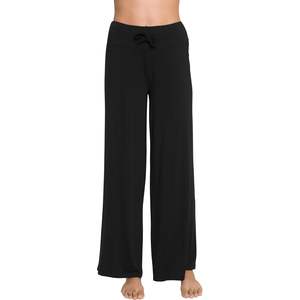 Pantalones de Pijama de Viscosa de Bambú para Mujer al por Mayor, Pierna Ancha, Tallas Grandes, Pantalones de Yoga Frescos para Descansar, S-4X - Product Image 3