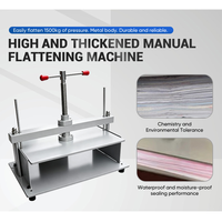 Presse à aplatir manuelle CG900F pour reliure de livres, format A3, largeur de pressage 420 mm, 1,5 tonne