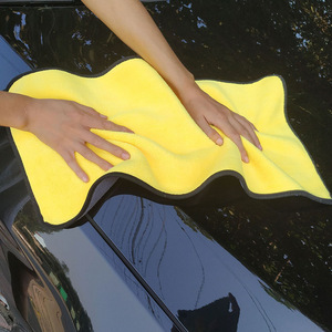 Serviettes de séchage et de polissage pour voitures en polaire corail, marque privée OEM, vente en gros - Product Image 6