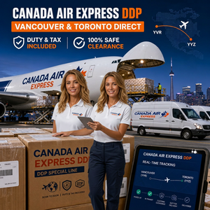 Agente de Envío Aéreo DDP Rápido de China a Canadá con Servicio de Logística de Entrega Exprés en Camión - Product Image 1