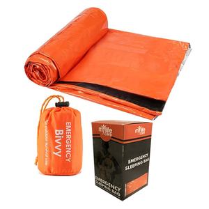 Camping thermischer Schlafsack Notfall Überleben Wandern Kaltdecke Ausrüstung Outdoor - Product Image 3