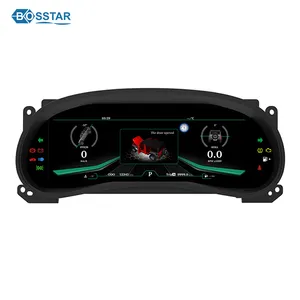 Sistema Linux coche Digital velocímetro para Jeep Wrangler 2011-2017 del tablero de instrumentos del coche pantalla Lcd metro automático