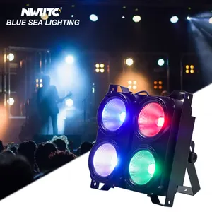 N-19 Bruiloft Dj Nachtclub Combineerbare 4 Ogen 100W Cob Rgb Kleurrijke Led Publiek Podiumverlichting