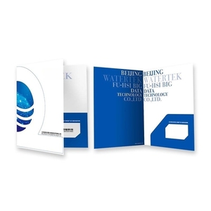 Cartelle di presentazione in carta per documenti con stampa Logo personalizzata cartelle di <span class=keywords><strong>File</strong></span> <span class=keywords><strong>A4</strong></span> con tasche - Product Image 4