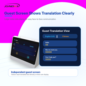 Dispositif de traduction à double écran IA avec Wi-Fi, traduction vis-à-vis, écran OLED, prise en charge de langues rares pour la réception en hôtel/aéroport - Product Image 4