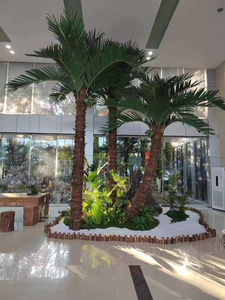 Tùy Chỉnh UV-Chống Nhân Tạo Lớn Cây Cọ Dừa Cho Ngoài Trời Bền Lý Tưởng Cho Khách Sạn Vui Chơi Giải Trí Công Viên Khu Resort - Product Image 6