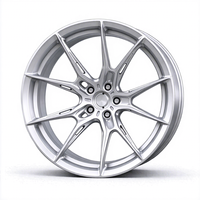 Velg Cekung Perak Tempa 18-24 Inch 5x112 5x120 5x114.3 5x108 5x100 Monoblock untuk BMW M3 M4 Audi RS3 Mercedes-AMG