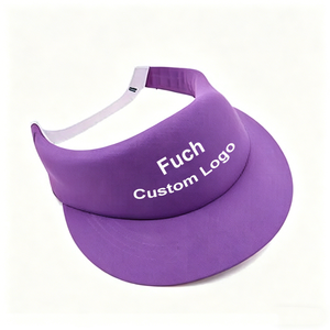 Chapeaux de soleil en mousse en gros, chapeaux d'été à visière vide en EVA, ajustables pour les voyages et la protection solaire en extérieur - Product Image 2