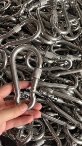 Gancho a presión de acero inoxidable 316, con tornillo - Product Image 3