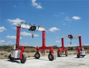 Mini Electric Mobiler Portalkran 1-10 Tonnen Mobiler Portal-Werkstatt kran mit Motor kern komponente - Product Image 5