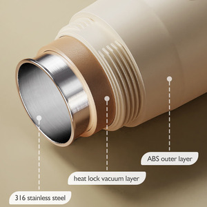 Chauffe-biberon portable pour bébé, contrôle précis de la température, bouilloire à lait, rechargeable par USB pour les déplacements, sans BPA - Product Image 6