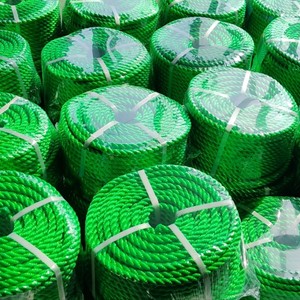 3-Strand Twisted <strong>Polyethylene</strong> <strong>Rope</strong> Yellow/Green/Orange, 6mm-18mm, Bulk Pack in Bags - Product Image 5