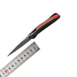 Coltello Tascabile Pieghevole con Manico Liscio Inciso <span class=keywords><strong>1415</strong></span> EDC in Acciaio Inossidabile per Campeggio, Sopravvivenza e Uso Tattico - Product Image 4
