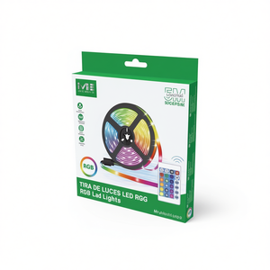 ไฟแถบ LED RGB 5M พร้อมรีโมทคอนโทรลสำหรับไฟตกแต่ง - Product Image 2