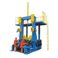 Nouvelle machine automatique de soudage et de redressage de poutres en H à double ensemble pour la fabrication de structures en acier Pioneer CNC